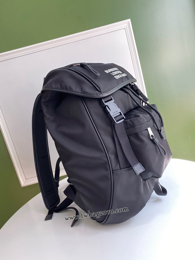 Burberry專門店新款雙肩包 巴寶莉黑色男士後背包 yxb1172